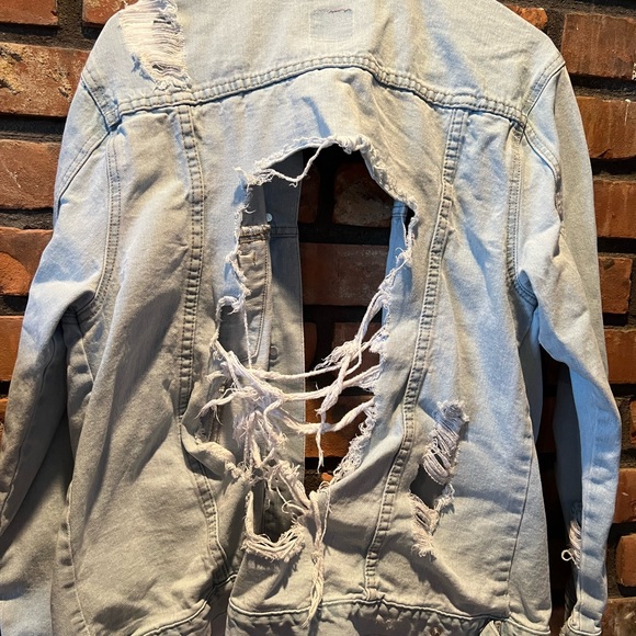Boom Boom Distressed denim jacket - Picture 6 of 6